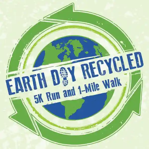 Earth Day Recycled 5K Run, 1-Mile Walk & Trail Clean Up  Event Image