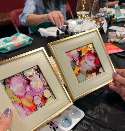 Ink on Glass Workshop Event Image