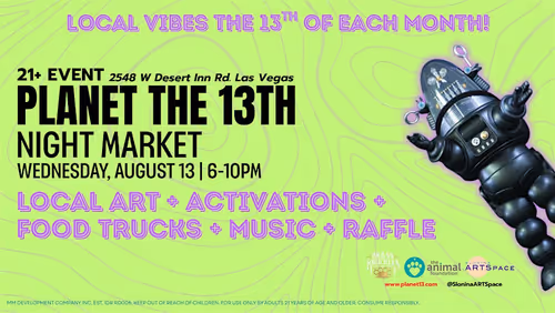 Planet the 13th Night Market Event Image