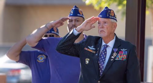 Purple Heart Day Ceremony Event Image