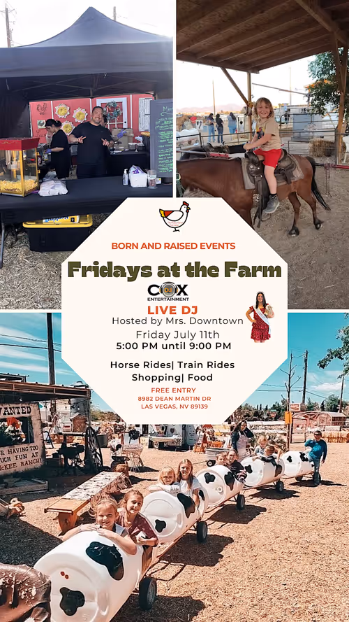 Fridays at the Farm Event Image