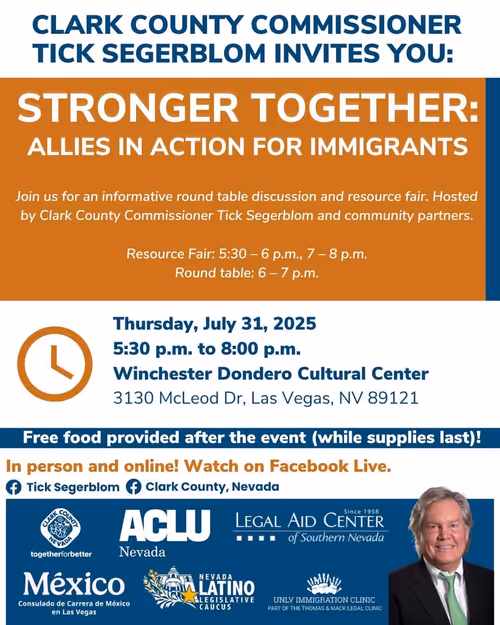 Stronger Together: Allies in Action for Immigrants Event Image