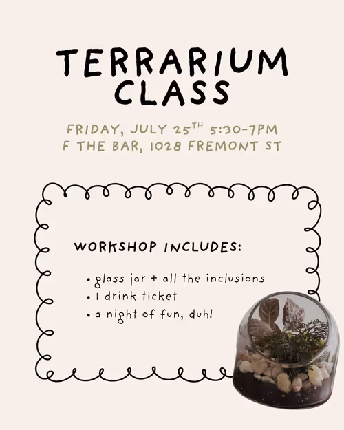 Terrarium Class Event Image