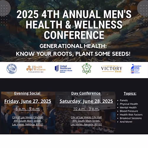 2025 Men's Health & Wellness Conference Event Image