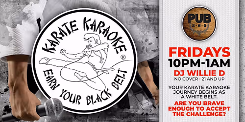 Karate Karaoke Fridays Event Image
