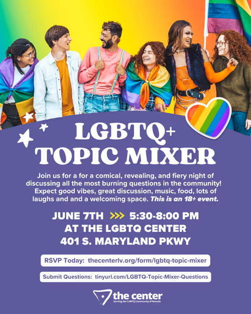 LGBTQ+ Topic Mixer Event Image