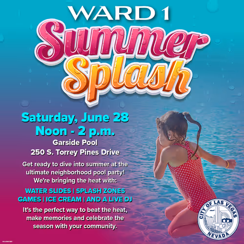 Ward 1 Summer Splash Event Event Image