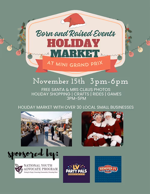 Holiday Market With Mr. & Mrs. Claus Event Image