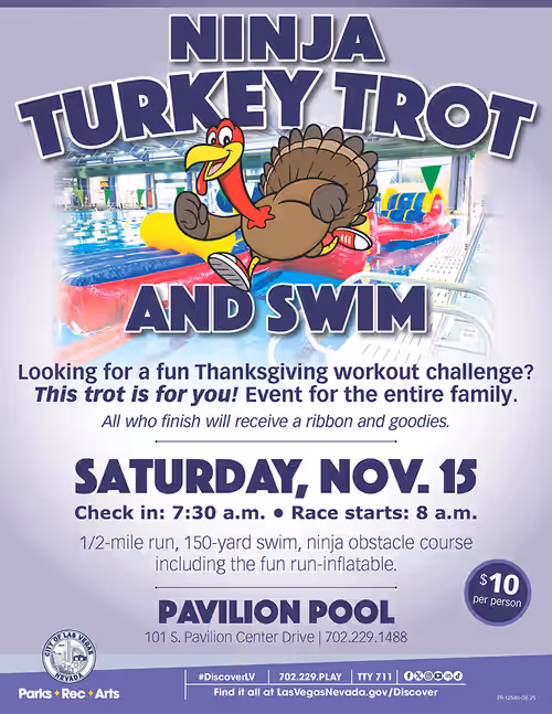 Ninja Turkey Trot & Swim Event Image
