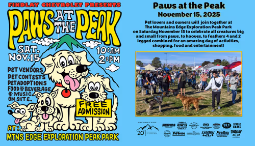 Paws at the Peak Event Image