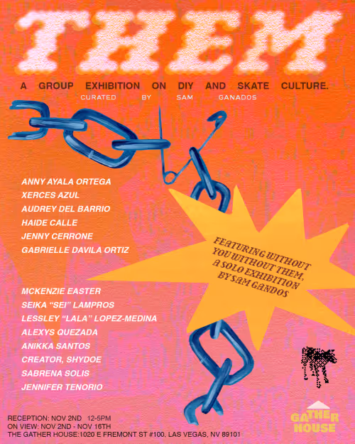Them: A Group Exhibition On DIY & Skate Culture Event Image