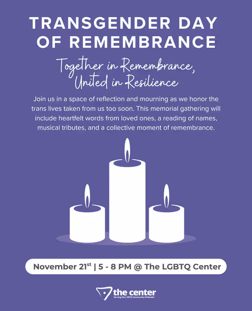 Transgender Day of Remembrance⁠ Event Image