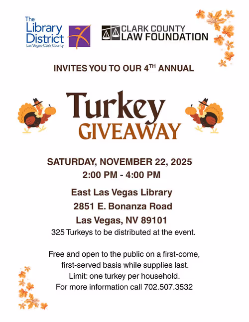 Turkey Giveaway Event Image