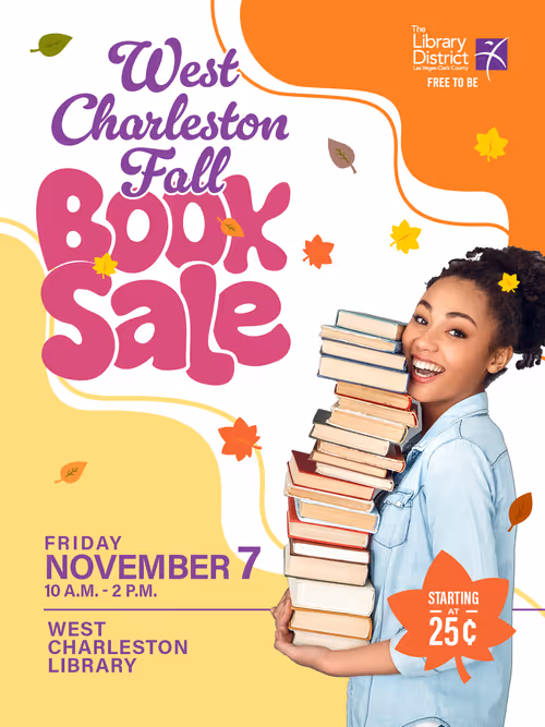 West Charleston Fall Book Sale Event Image