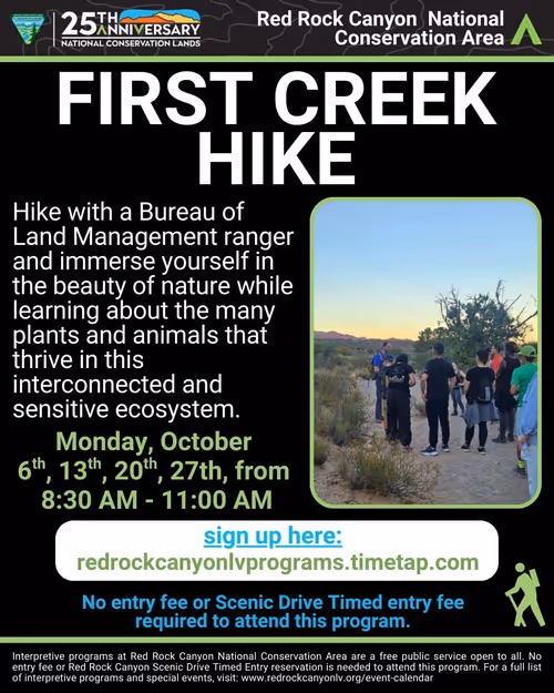 First Creek Hike Event Image