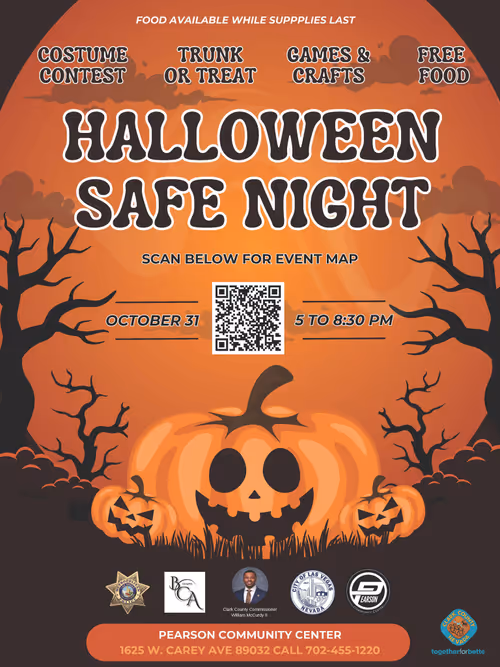 Halloween Safe Night Event Image