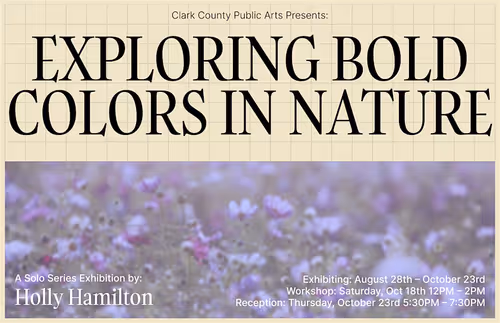 Holly Hamilton Artist Reception Event Image