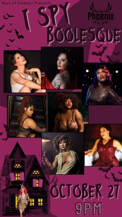 I Spy Burlesque with Miss Miranda Glamour Event Image