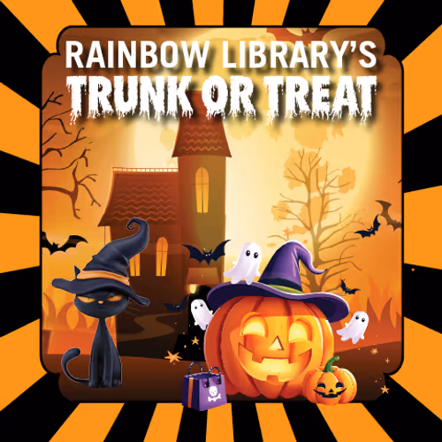 Rainbow Library's 5th Annual Trunk or Treat Event Image