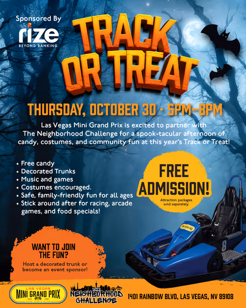 Track or Treat Event Image