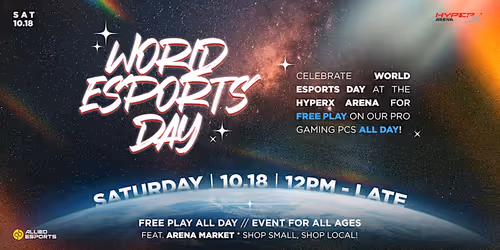 World Esports Day Event Image