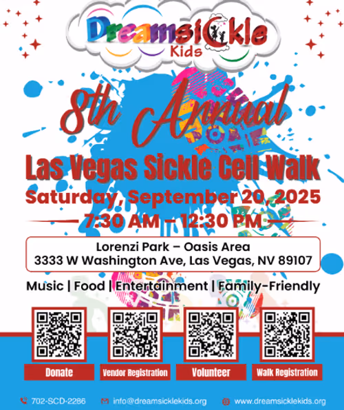 8th Annual Las Vegas Sickle Cell Walk Event Image