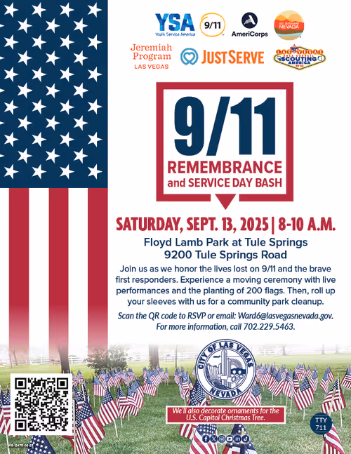 9/11 Community Remembrance & Service Day Bash Event Image
