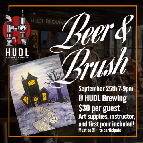 Beer and Brush Event Image