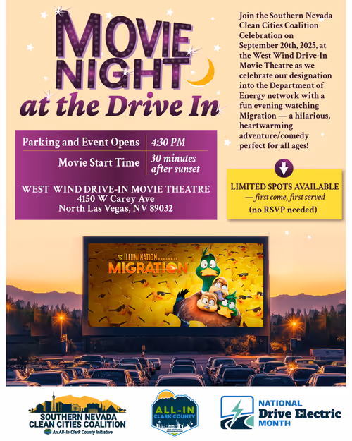 Clean Cities Celebration Movie Night Event Image