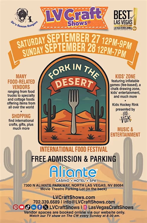Fork in the Desert International Food Festival Event Image