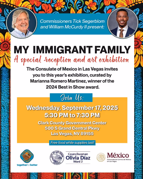 My Immigrant Family Event Image