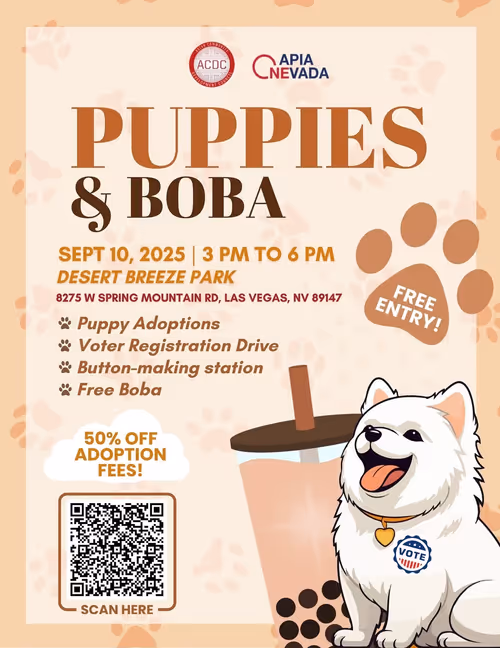 Puppies and Boba Event Image