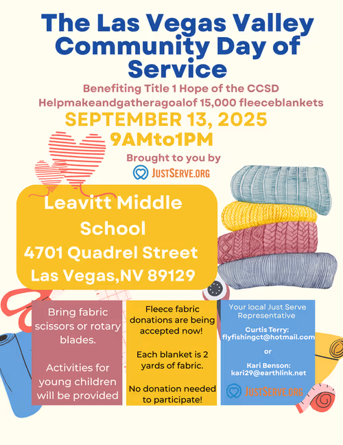 The Las Vegas Valley Community Day of Service Event Image