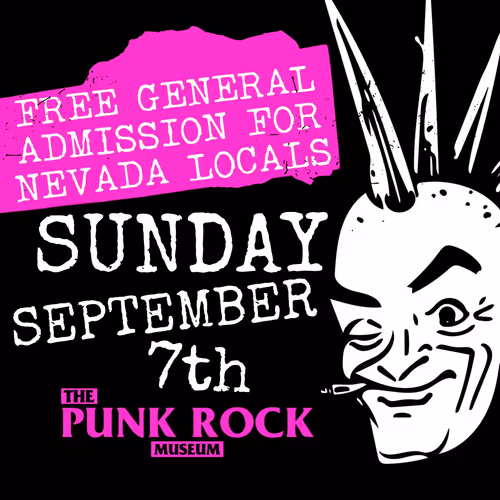 The Punk Rock Museum Free Locals Day Event Image