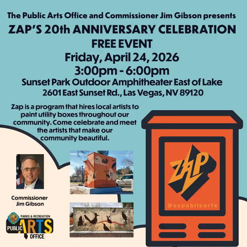 ZAP 20th Anniversary Celebration Event Image