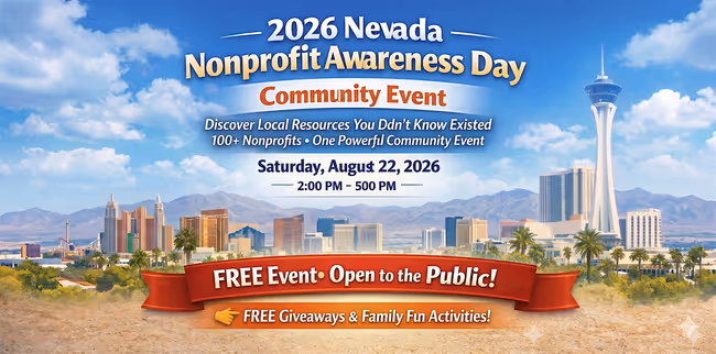 2026 Nevada Nonprofit Awareness Day Community Event Event Image