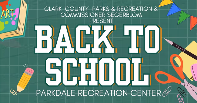 Back to School at Parkdale Recreation Center Event Image
