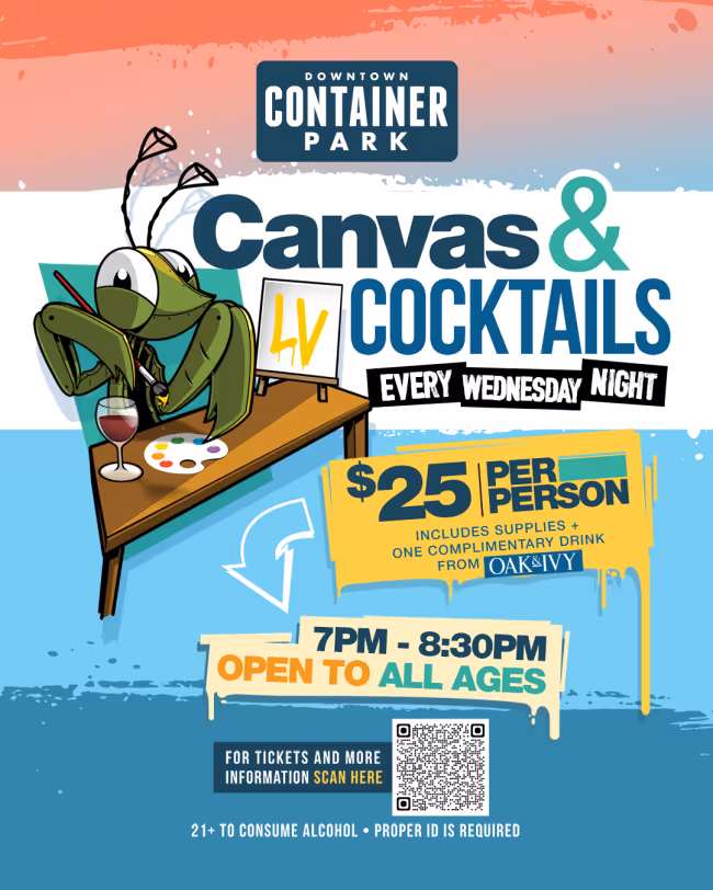 Canvas and Cocktails DTLV Event Image