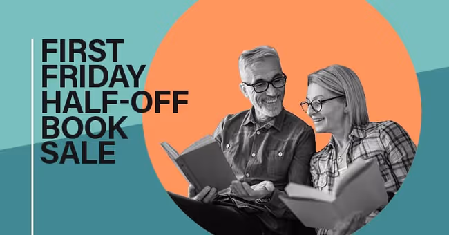 First Friday Half Off Book Sale at Sahara West Library Event Image