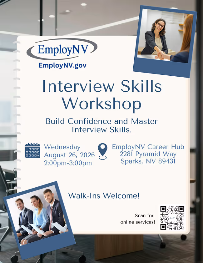 Interview Skills Workshop Event Image
