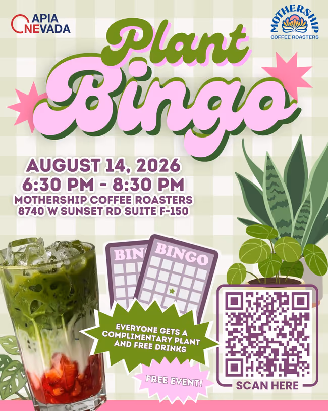Plant Bingo at Mothership Coffee Roasters Event Image
