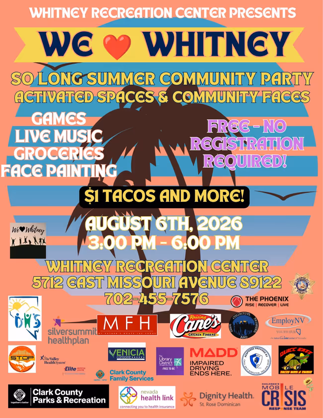 We Love Whitney Event Image