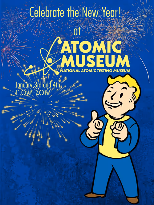 Celebrate the New Year at the National Atomic Testing Museum! Event Image