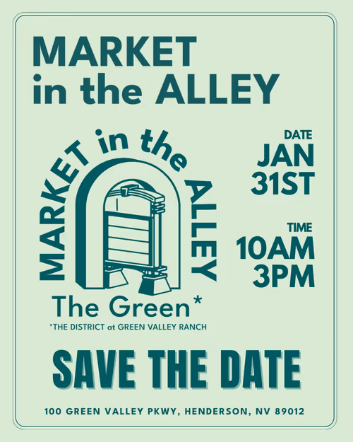 Market in the Alley at The Green at Green Valley Ranch Event Image