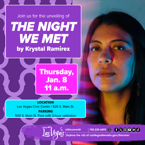 The Night We Met - Public Art Unveiling Event Image