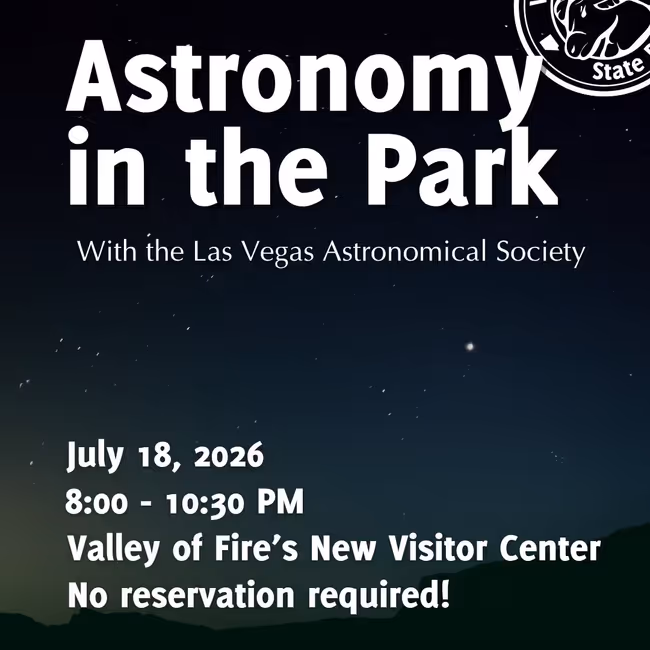 Astronomy in the Park with the Las Vegas Astronomical Society Event Image