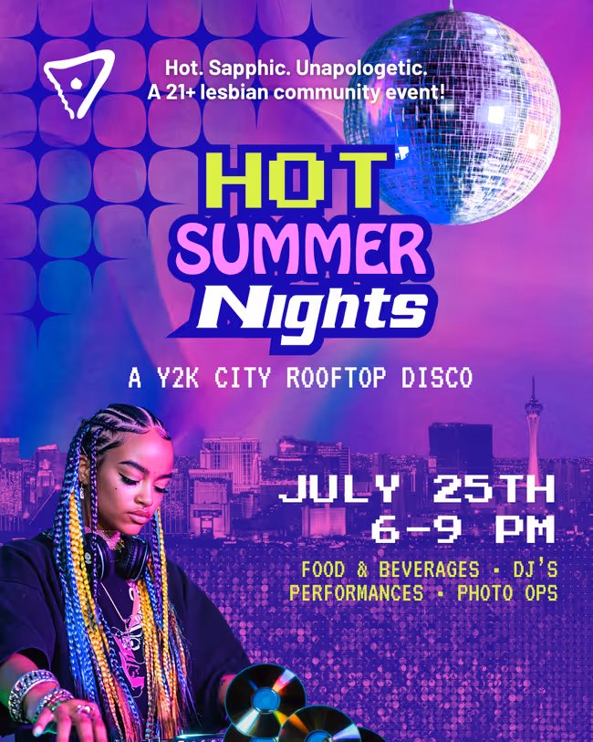 Hot Summer Nights: A Y2K City Rooftop Disco Event Image