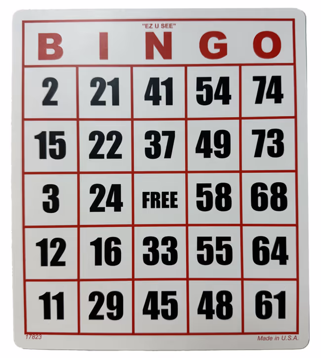 Bingo at James I. Gibson Library Event Image