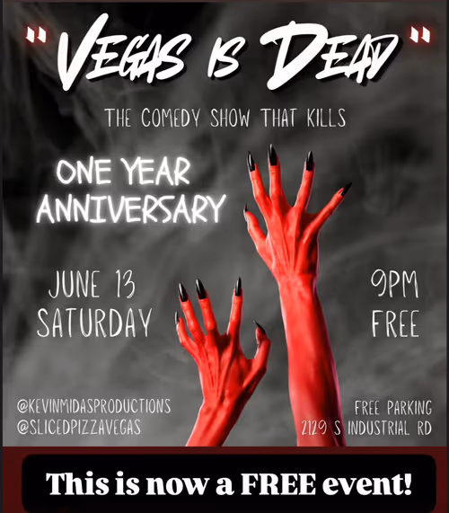 Vegas is Dead: The Comedy Show That Kills Event Image