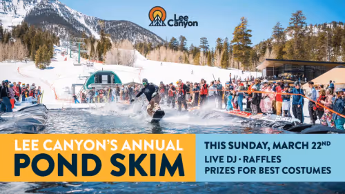 Lee Canyon Annual Pond Skim Event Image